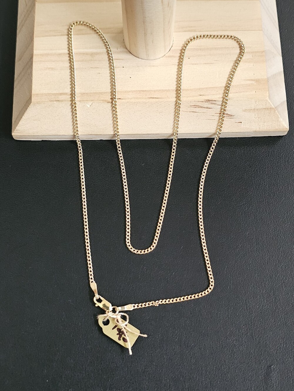 14k Gold Two Tone Necklace 20 Inch